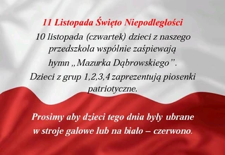 11 Listopada Święto Niepodległości