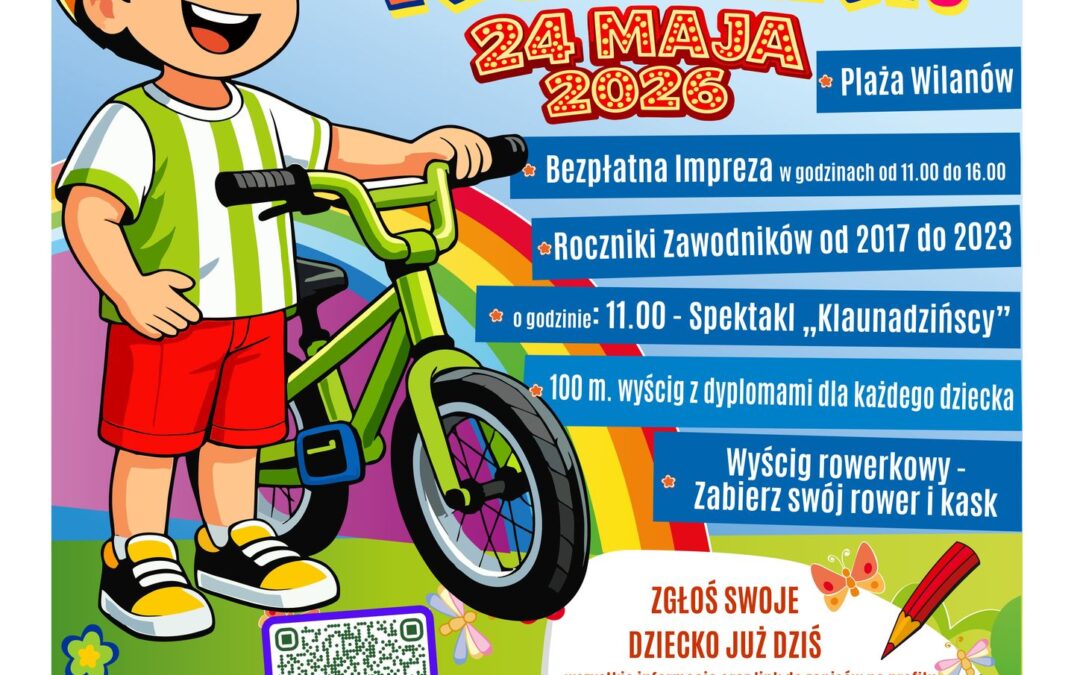 DZIECI NA ROWERY!